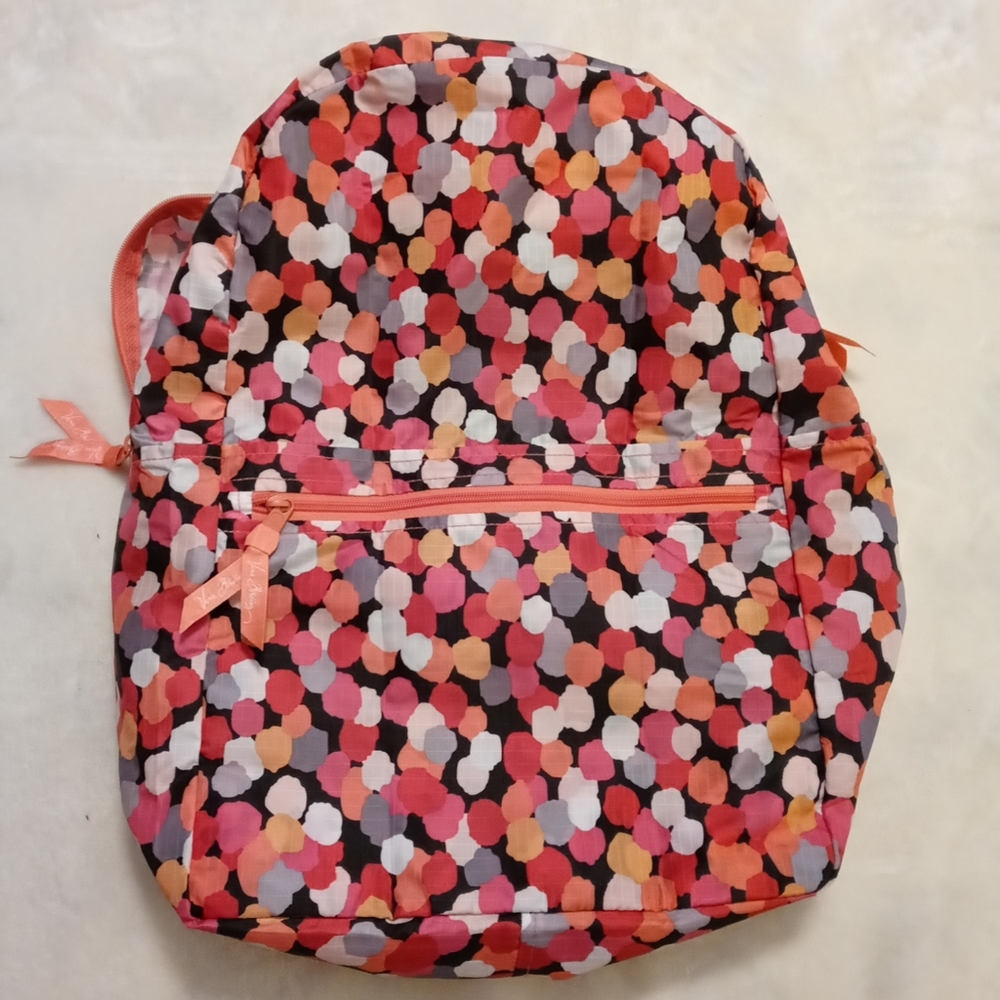 NEW Vera Bradley Backpack in a Pouch PIXIE CONFETTI